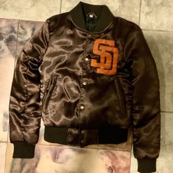 San Diego Padres Boys Large Jacket - New Without Tags 