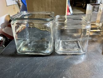 2 Cube Vases