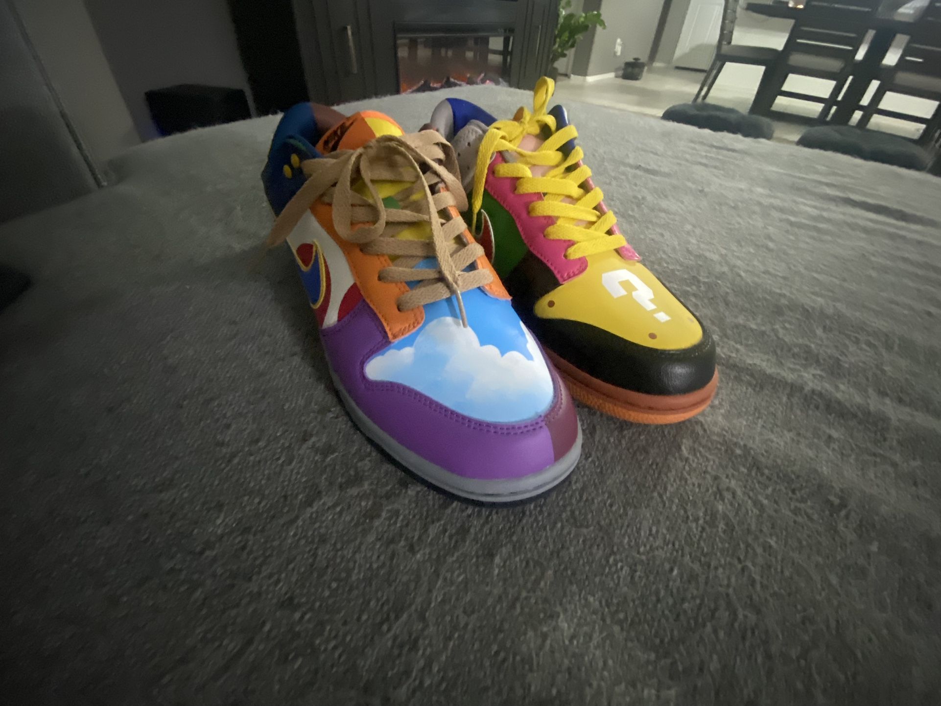Super Mario Nike Dunks