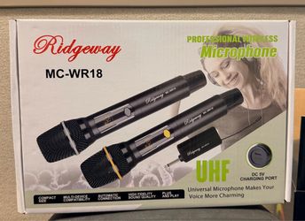 Ridgeway MC-WR18 Wireless Microphone Set