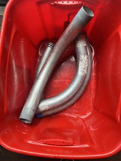 2” 90 Degree Galvanized Pipes