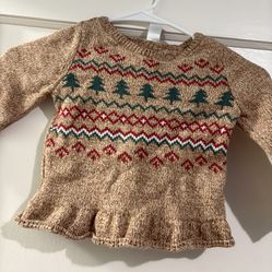 Baby Christmas Sweater Size 24 Months