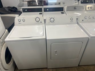 Used Washer And Gas dryer(working) Heavy Duty ( Free Installation) with Warranty