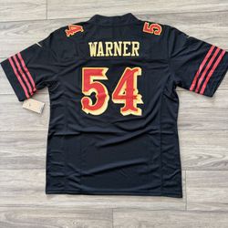 New San Francisco 49ers Rivalry Fred Warner Stitched Jersey, S To 3Xl 