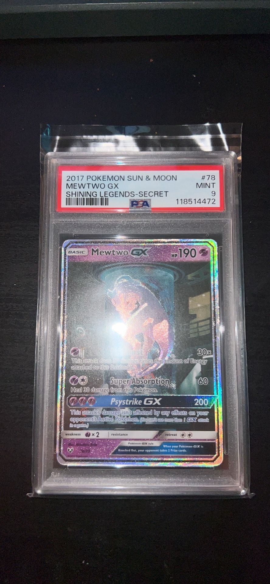 Mewtwo Gx Psa 9