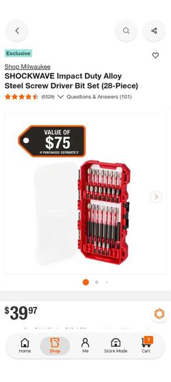 Milwaukee
Bit Set (28-Piece)