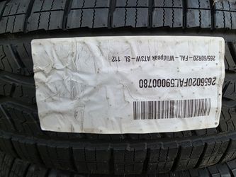 4 Brand New 20" FALKEN ALLTERRAIN WILD PEAK AT3 TIRES (26
