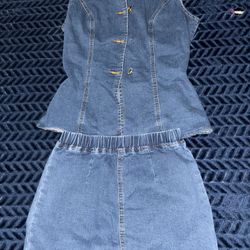 Shein Denim Outfit