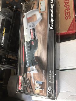 craftsman reciprocating saw