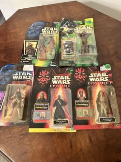 New Vintage 1990s Star Wars collectors action figure toys set of 5