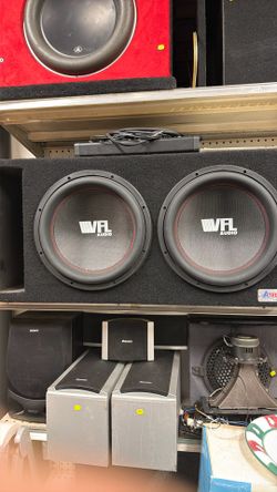 2 VFL Audio 12” Subwoofers In Atrend Ported Box