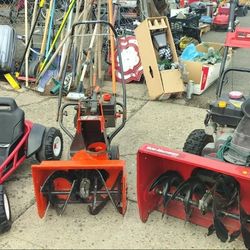 2 Snow Blowers