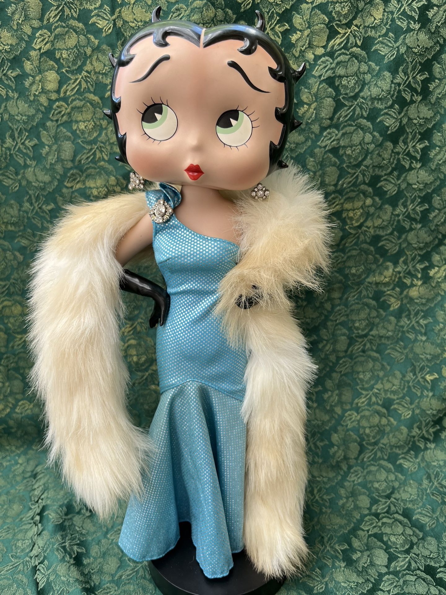 Vintage 16” Tall Blue Dress Betty Boop Belle Doll Collection Limited Edition