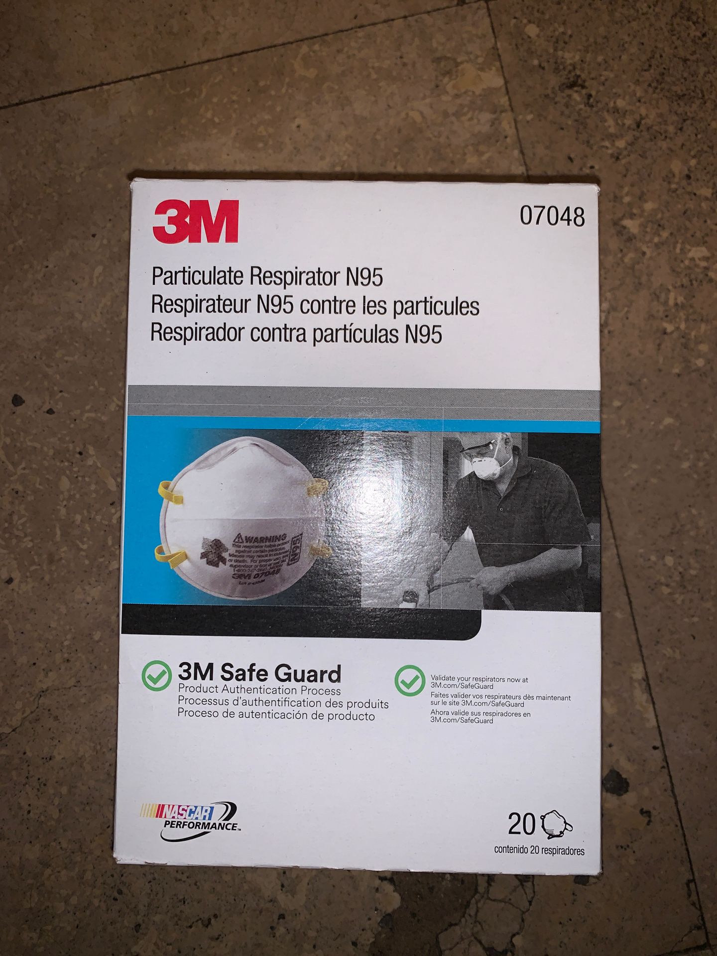 N95 filters bacteria & virus