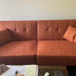 New foldable sofa + table / island / bar / counter chairs