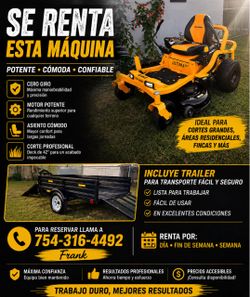 Mower zero turn 42” Club cadet