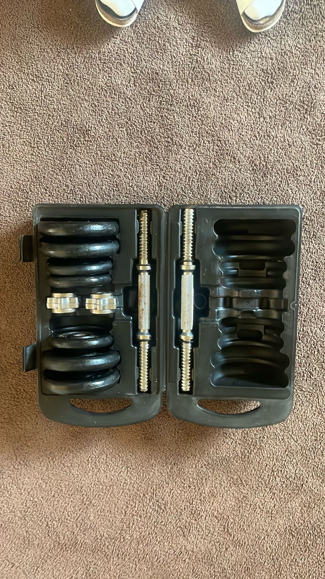 Adjustable Weights Box Black 30lbs 