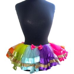 Boutique Rainbow Tutu (Kids)