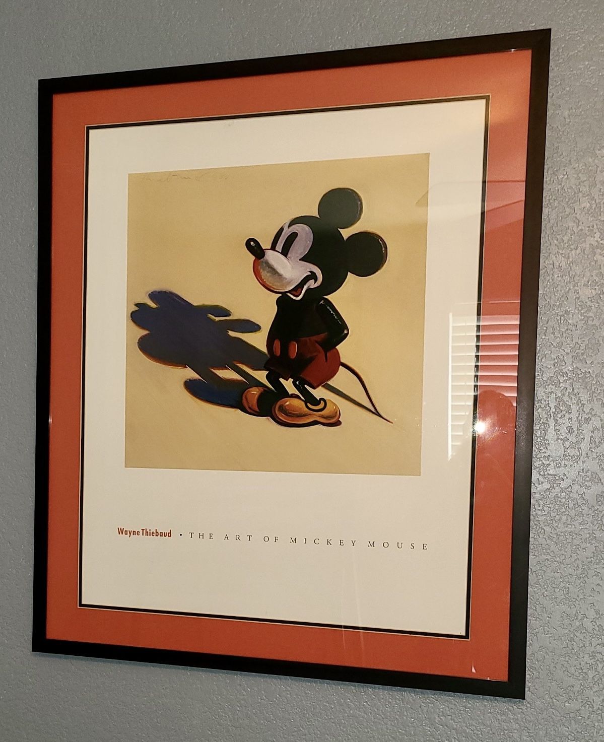 Mickey Mouse Framed Print 