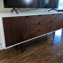 Article - Large Modern Entertainment Center Media Cabinet