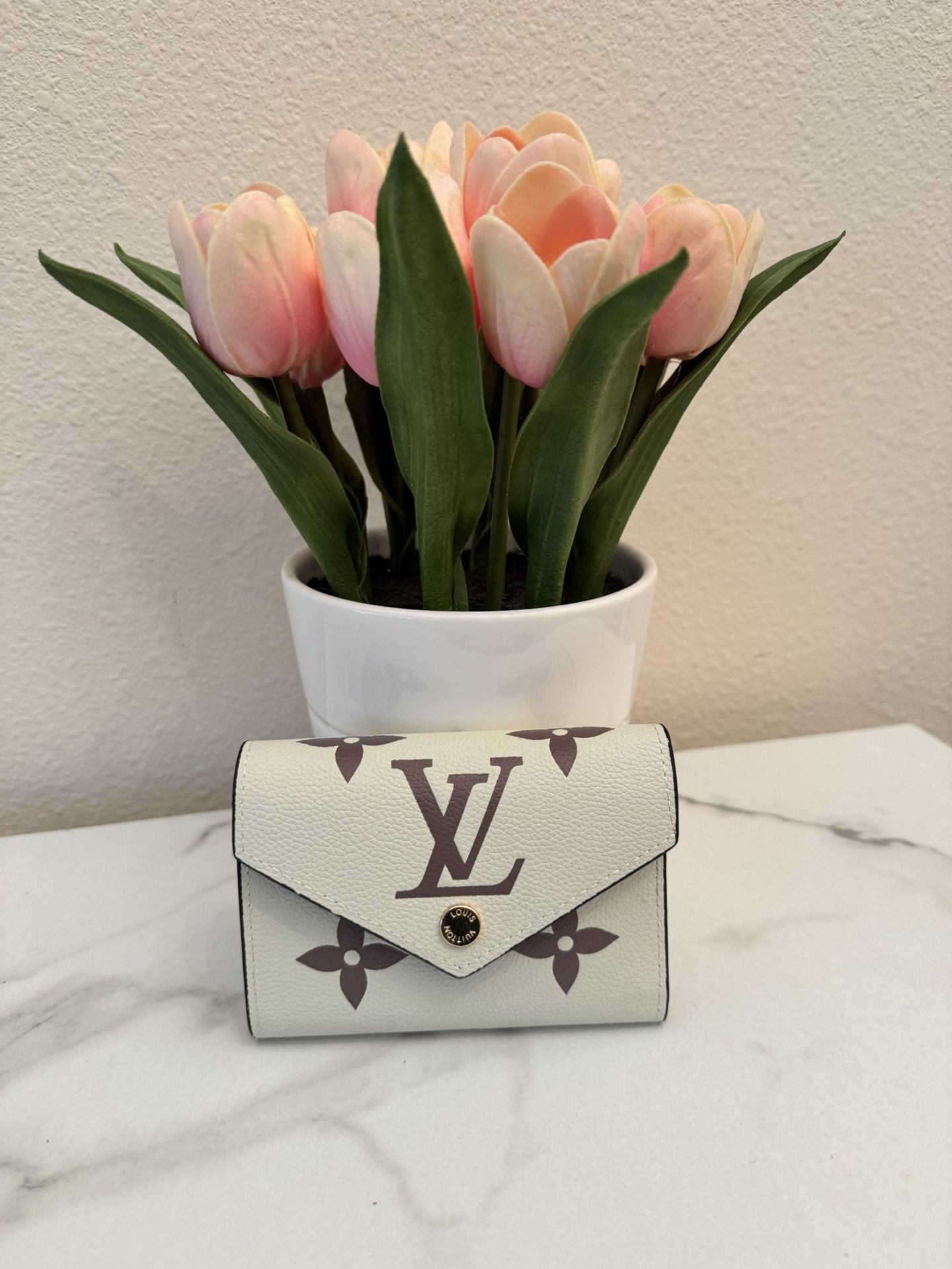 Louis Vuitton Victorine Monogram Floral Wallet