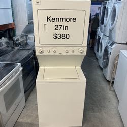 Kenmore Stackable Washer Dryer 