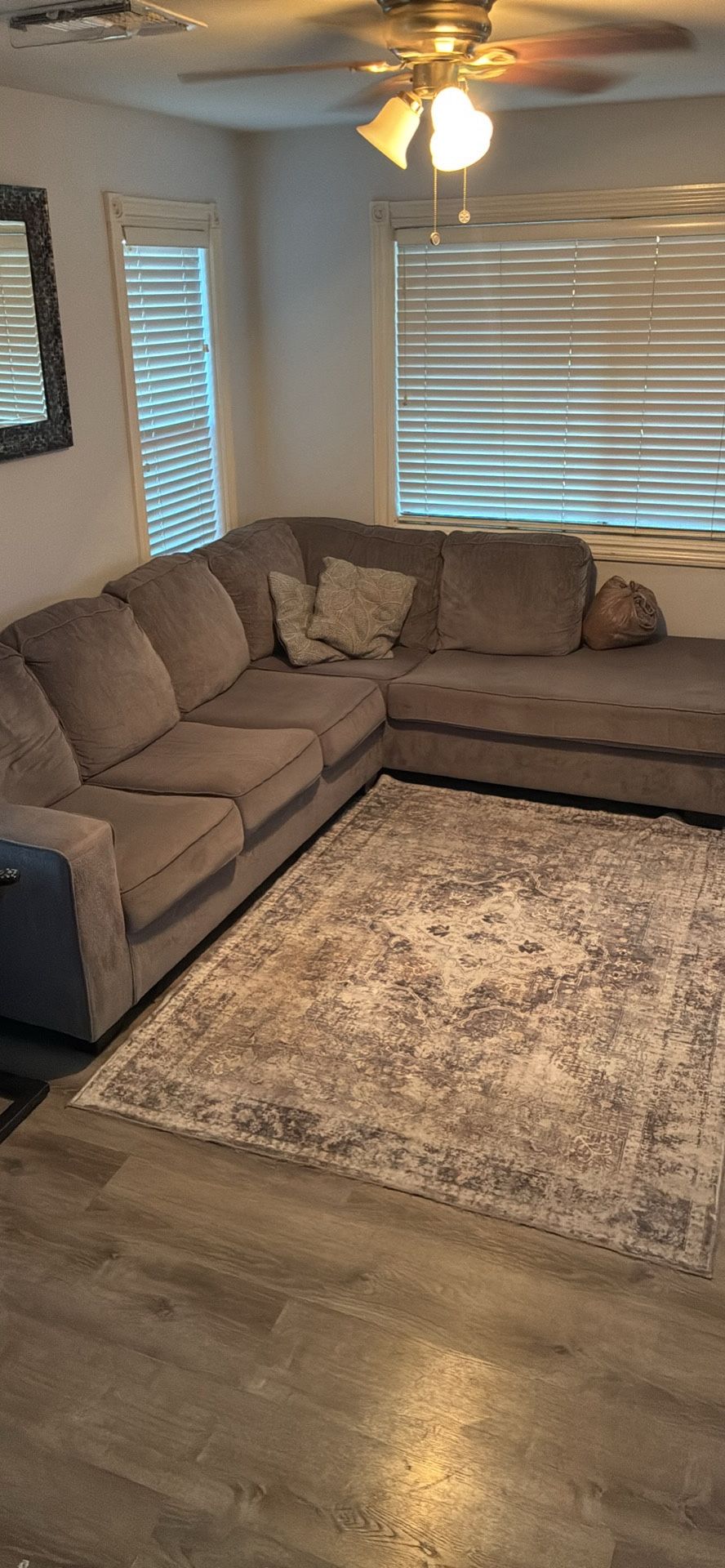 Light Grey Sectional