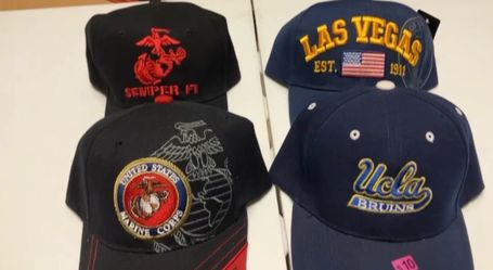 New, men’s baseball caps