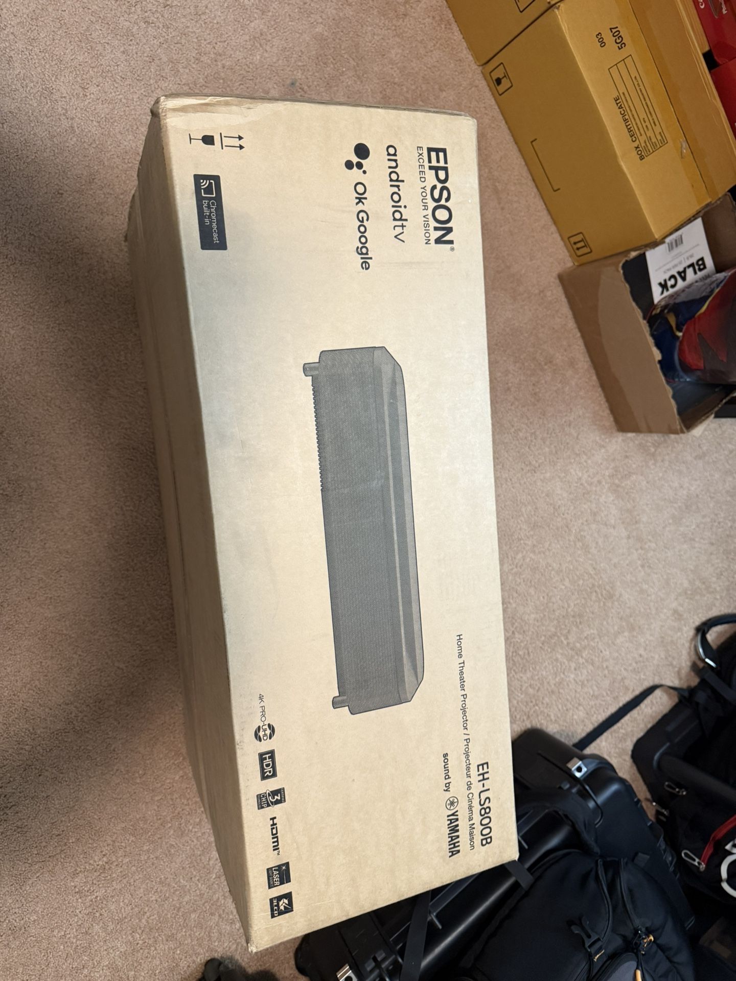 EPSON HOME THEATER EH-LS800B  (unopened Box)