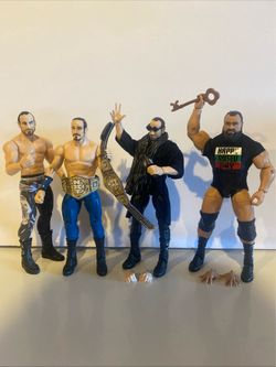 WWE Elite Rusev & Aiden English + 2x Aiden English Basic Series fig. NXT TNA