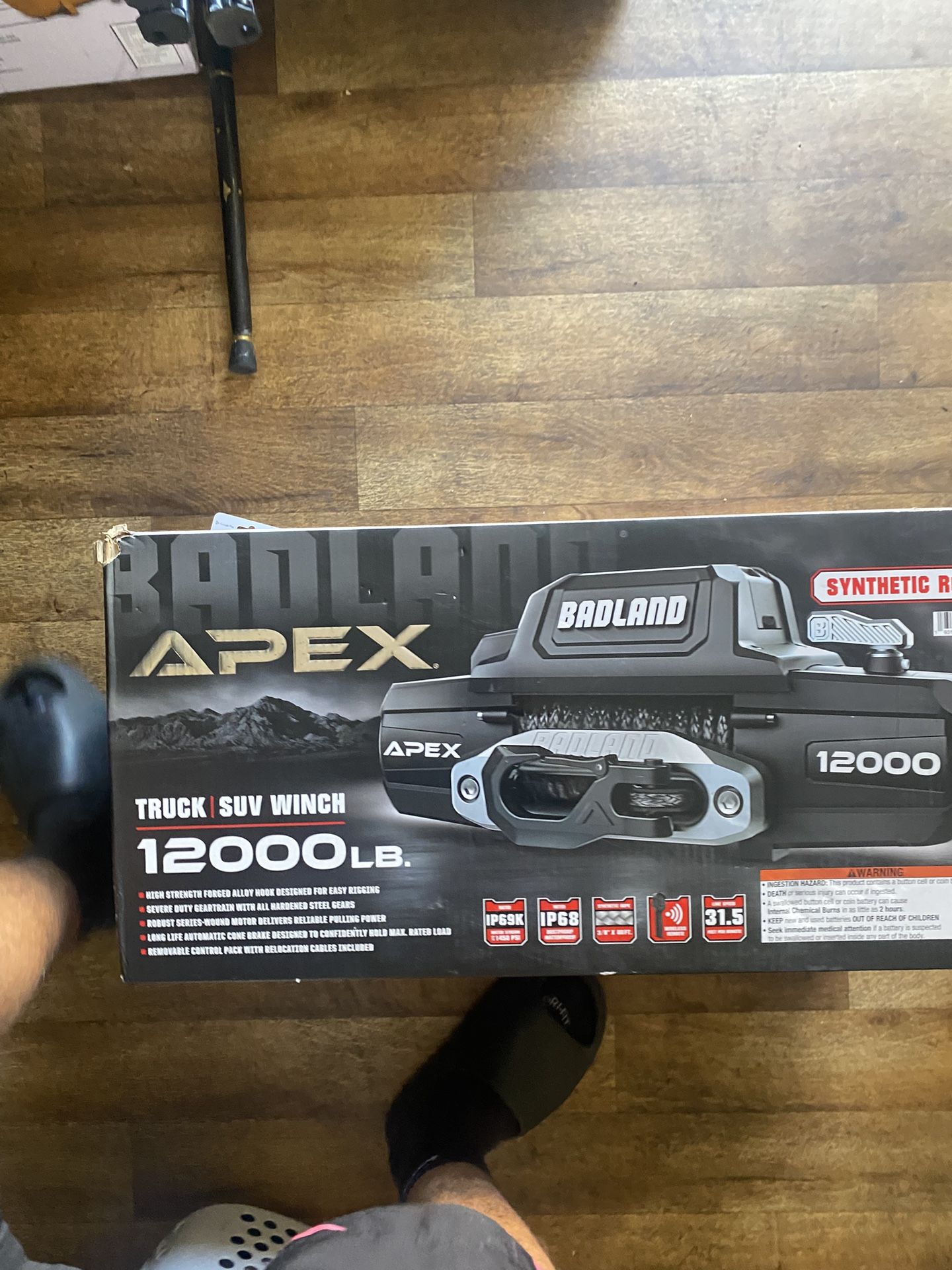 badlands Apex Trucks,SUV Winch 12000 LB