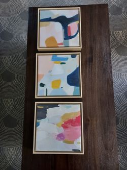 Set Of Three Art Prints