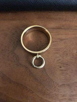 Designer “Vitaly” Ring - Gold Tone