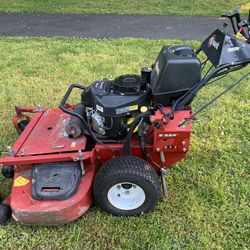 eXmark Commercial 48” walk behind mower low hours 