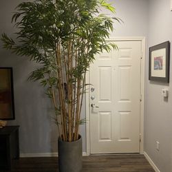 10’ TALL Artificial Bamboo Tree With Pot 