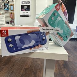 Nintendo Switch Lite New - $1 To Take it Home same Day and Pay the Rest later!
