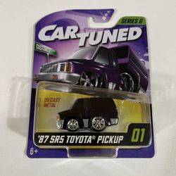 Car Tuned 87 SR5 Toyota Car Tuned Diecast 