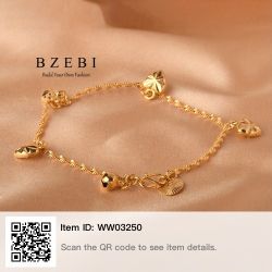 Heart Shape Tassel Pendant Bracelet Adjustable Hand Chain Birthday Christmas Mother's Day Valentine's Day Gift