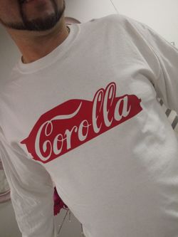 Toyota corolla shirts
