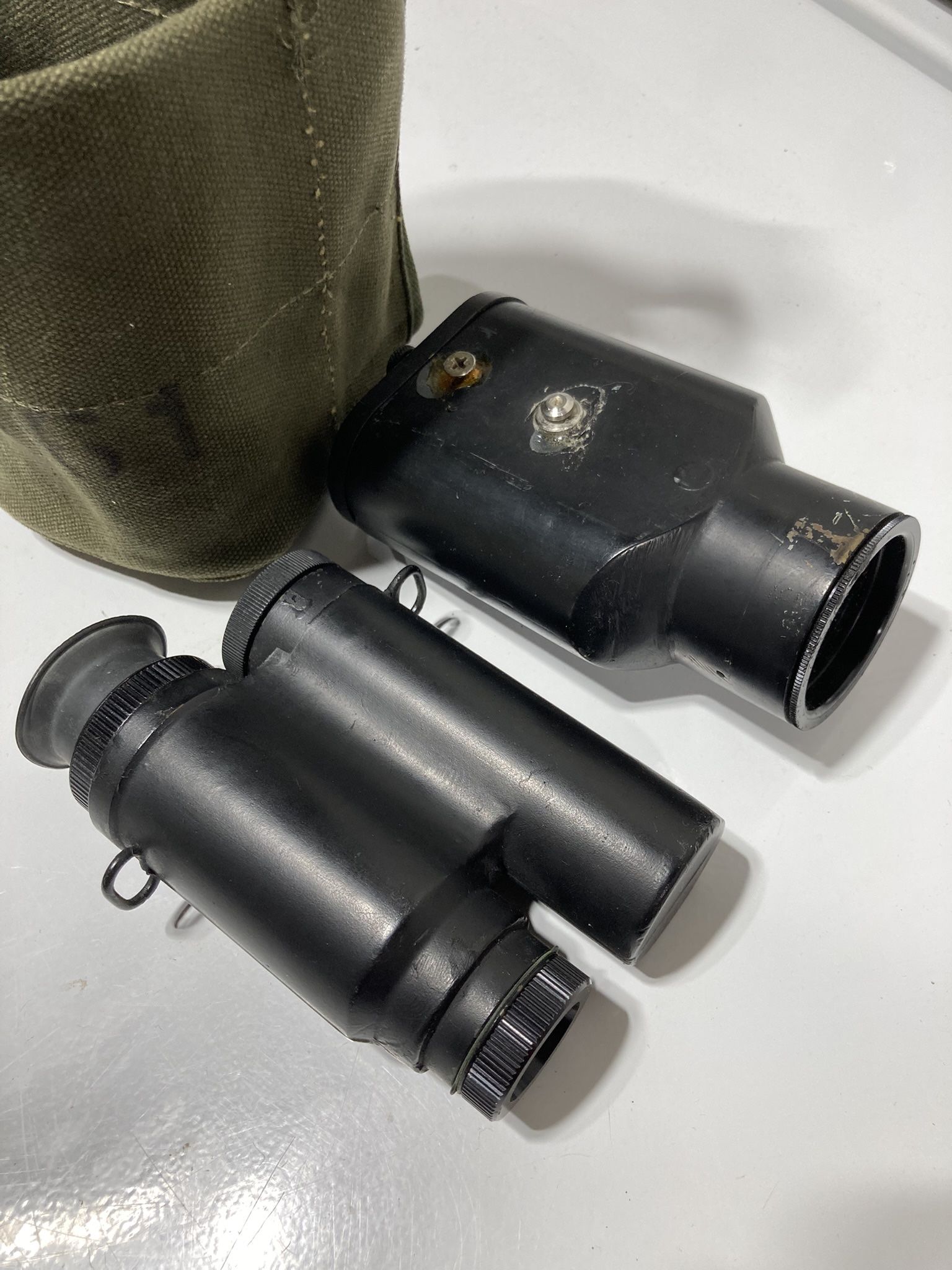 Vintage US Army Metascope Image Infrared Transistor