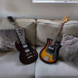 Vintage 1960's TEISCO guitars