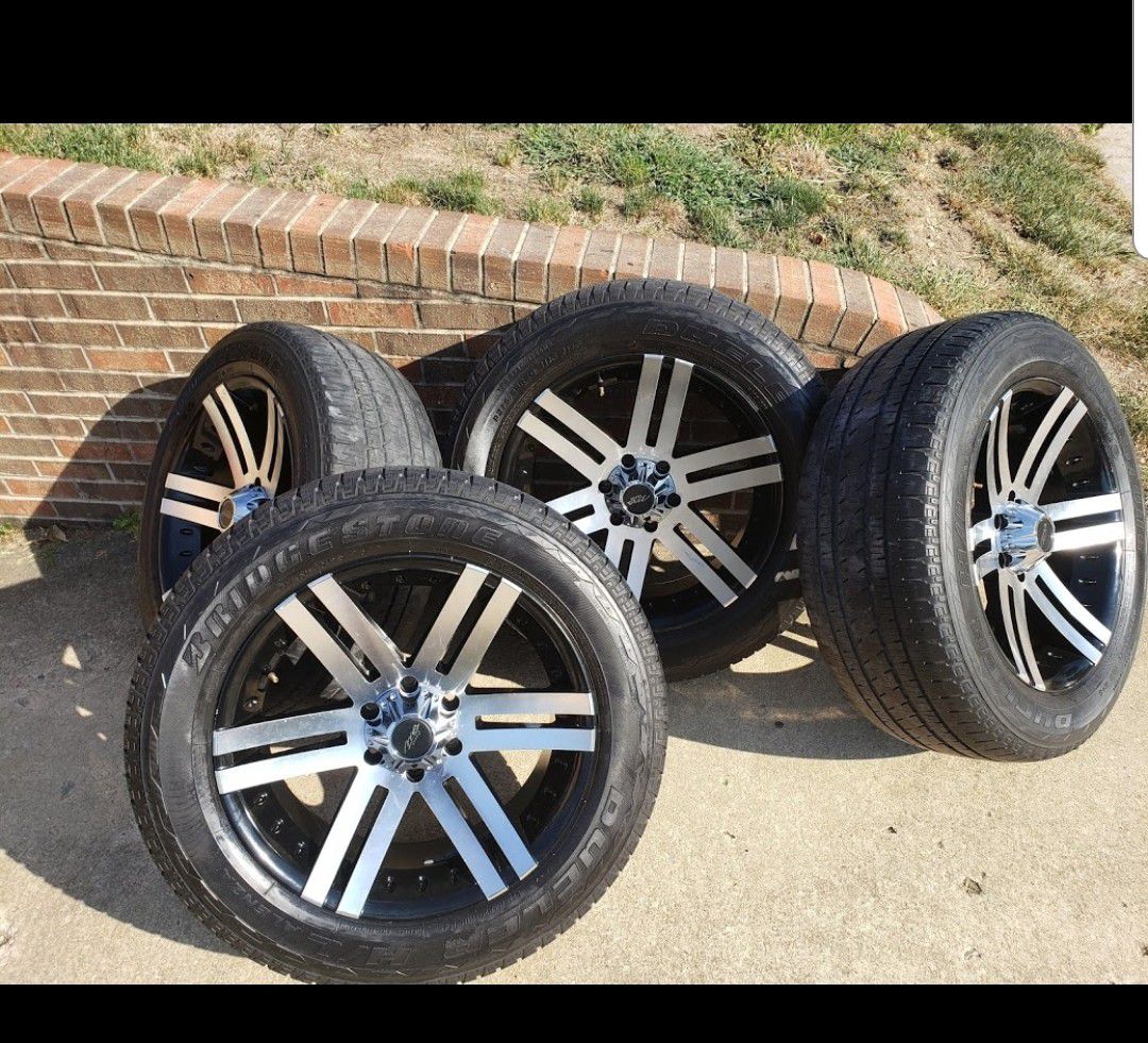 20" GMC/Chevy Wheels for sale