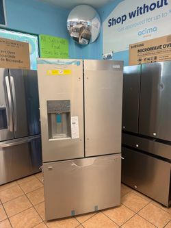 Frigidaire Gallery 36” wide 28 Cu. Ft. Standard Depth French Door Refrigerator in Smudge proof stainless steel