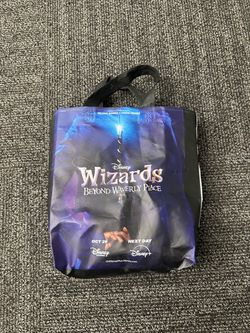 Disney Wizards Beyond Waverly Place Medium Tote Bag Black/Purple