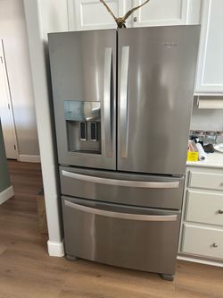 Whirlpool French door fridge