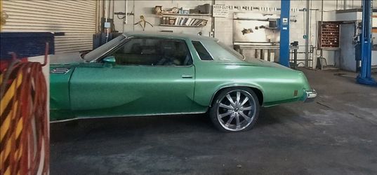 Classic Green Cutlass supreme