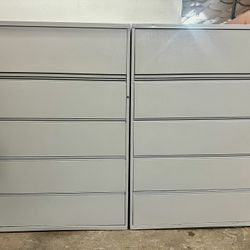 OFFICE/HOME FILE CABINET 5 DRAWERS METAL FILE 