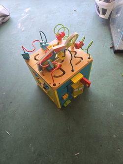 Activity Cube For Babies And Toddlers