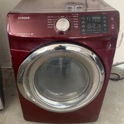 Samsung Cherry Red Dryer 