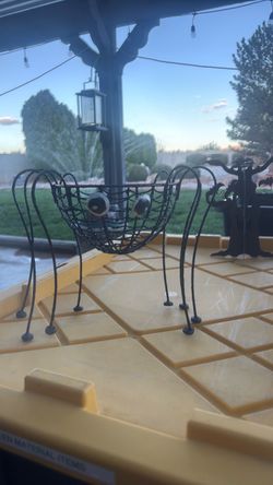 Halloween spider basket